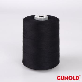 GUNOLD BOBBY SYN 100 Untergarn 15.000 m - Schwarz Bobbin